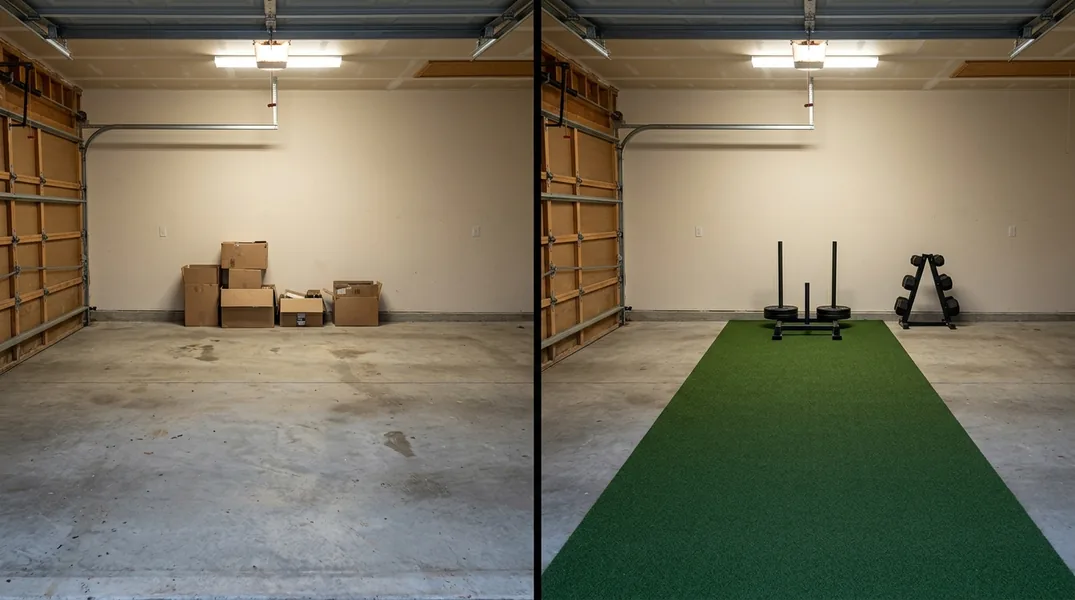 Result artificial grass installation in Greenville - Greenville Turf Installation
